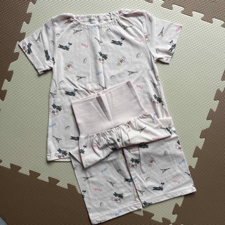 バースデイ(バースデイ)のリサとガスパール 半袖腹巻き付きパジャマ 90(パジャマ)