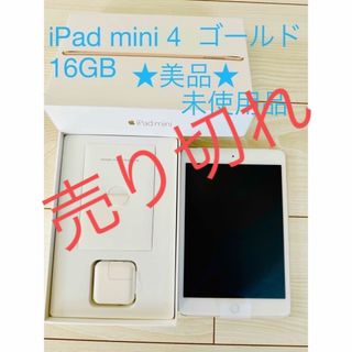 iPad - iPad mini 4   〔16GB〕　⭐︎未使用品