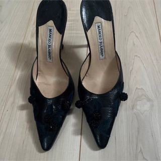 マノロブラニク(MANOLO BLAHNIK)のミュール(ミュール)