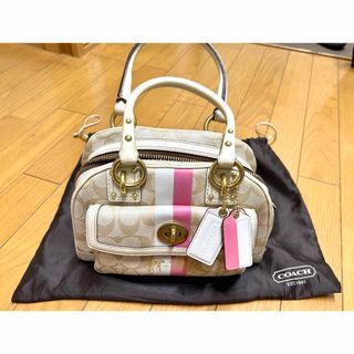 コーチ(COACH)のCOACH コーチ　ミニボストン　ハンドバッグ(ハンドバッグ)