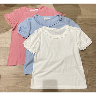 ジェーンマープル(JaneMarple)のJaneMarple カットソー　３枚　(Tシャツ(半袖/袖なし))