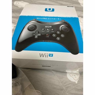 ウィーユー(Wii U)のNintendo WII U PRO コントローラ  黒(家庭用ゲーム機本体)