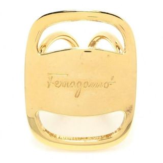 サルヴァトーレフェラガモ(Salvatore Ferragamo)のSalvatoreFerragamo(サルバトーレフェラガモ) スカーフリング - 金属素材 ゴールド ヴァラ(その他)