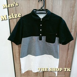 THE SHOP TK - 【着用数回】Men's　ポロシャツ　Mサイズ　THE SHOP TK