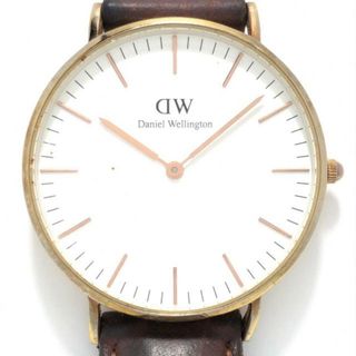 ダニエルウェリントン(Daniel Wellington)のDaniel Wellington(ダニエルウェリントン) 腕時計 - レディース 白(腕時計)