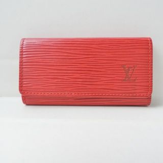 ルイヴィトン(LOUIS VUITTON)のLOUIS VUITTON(ルイヴィトン) キーケース エピ ミュルティクレ4 M63827 カスティリアンレッド レザー(キーケース)