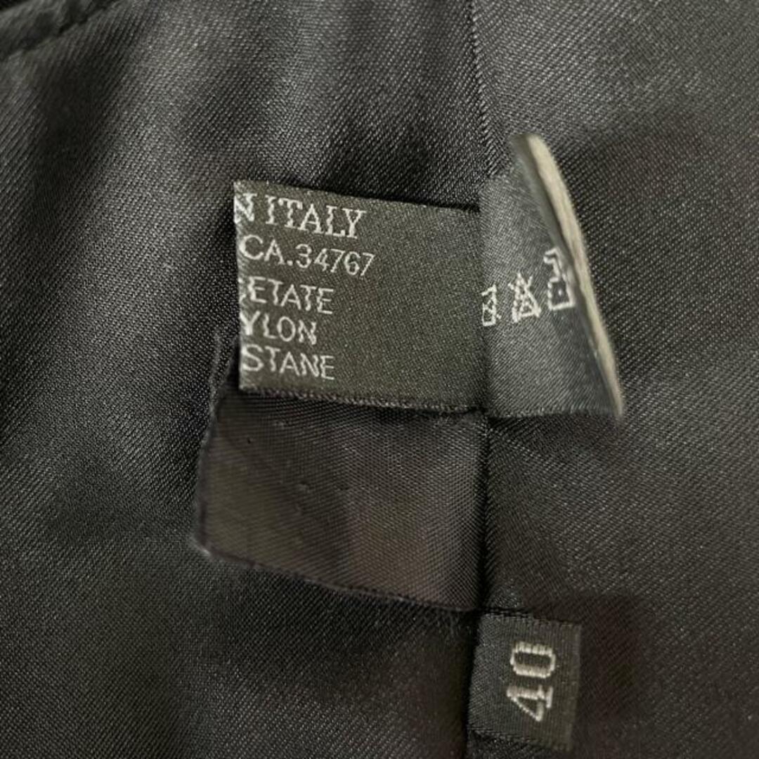 PRADA - PRADA(プラダ) ワンピース サイズ40 M レディース美品 - 黒 PRADA - PRADA(プラダ) ワンピース サイズ40 M レディース美品 - 黒