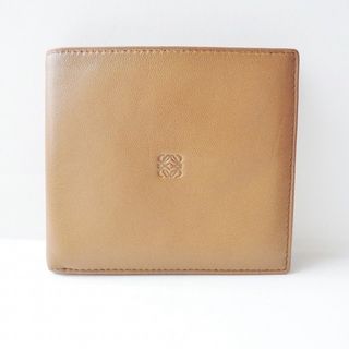 LOEWE - LOEWE(ロエベ) 2つ折り財布 - ブラウン ナッパレザー