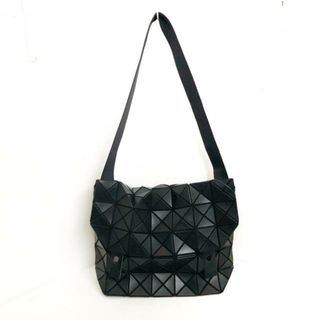 バオバオイッセイミヤケ(BaoBaoIsseyMiyake)のBAOBAO ISSEYMIYAKE(バオバオイッセイミヤケ) ショルダーバッグ - BB63-AG403 黒 PVC(塩化ビニール)×ポリエステル×ナイロン(ショルダーバッグ)