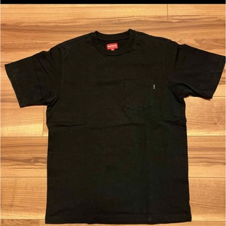 シュプリーム(Supreme)のSupreme S/S Pocket Tee 黒 Mサイズ(Tシャツ/カットソー(半袖/袖なし))