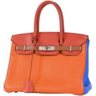 エルメス(Hermes)のエルメス バーキン アルルカン 30 レディース 【中古】(ハンドバッグ)