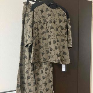 マメ(mame)の新品※ EBONY FLOWER EMBROIDERYセットアップ(セット/コーデ)