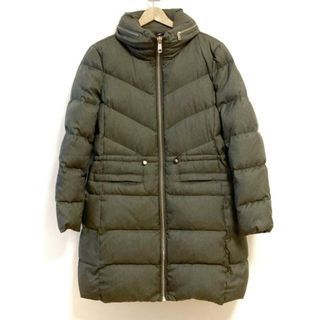 トミーヒルフィガー(TOMMY HILFIGER)のTOMMY HILFIGER(トミーヒルフィガー) ダウンコート サイズL レディース - ダークグレー 長袖/冬(ダウンコート)