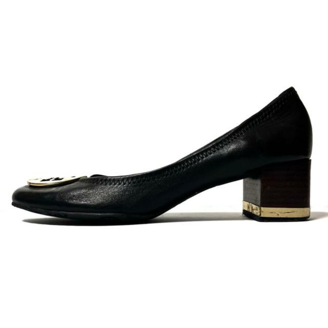 TORY BURCH(トリーバーチ) パンプス 8M レディース - 黒 レザー | フリマアプリ ラクマ TORY BURCH(トリーバーチ) パンプス 8M レディース - 黒 レザー | フリマアプリ ラクマ