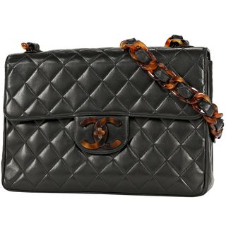 CHANEL - シャネル ココマーク プラチェーン ショルダーバッグ レディース 【中古】