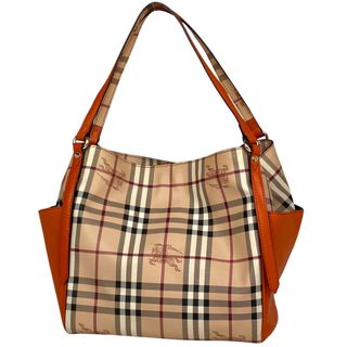 バーバリー(BURBERRY)のバーバリー チェック柄 トートバッグ レディース 【中古】(トートバッグ)