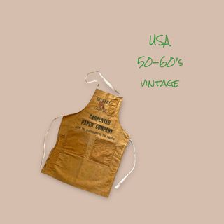 ヴィンテージ(VINTAGE)の[アメリカ古着]50-60年代ヴィンテージワークエプロンbib apron(その他)