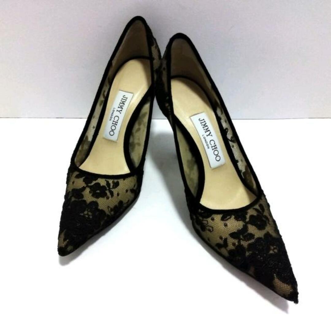 JIMMY CHOO - JIMMY CHOO(ジミーチュウ) パンプス 34 1/2 レディース美 JIMMY CHOO - JIMMY CHOO(ジミーチュウ) パンプス 34 1/2 レディース美