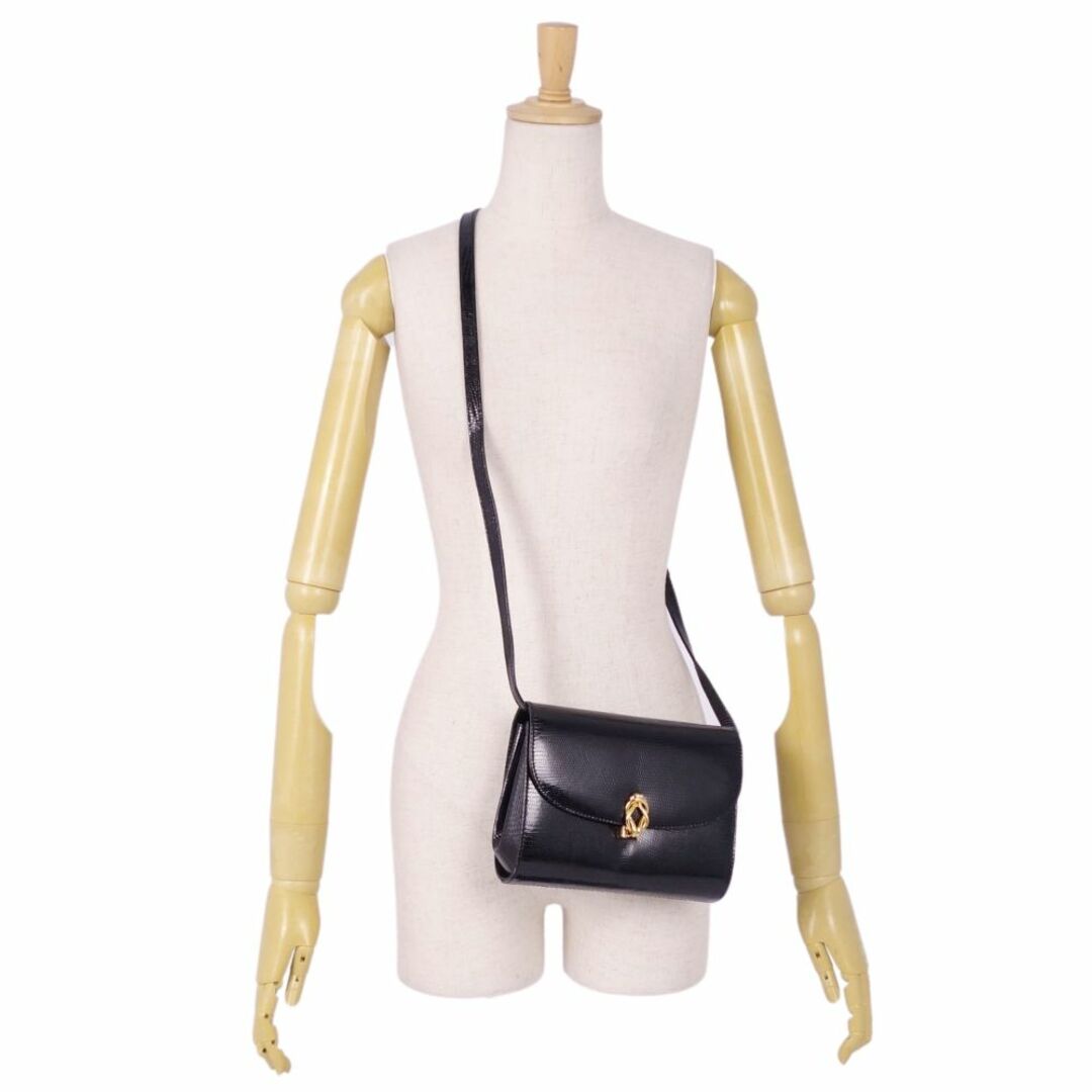 GUCCI - 美品 Vintage グッチ GUCCI ショルダーバッグ リザード GUCCI - 美品 Vintage グッチ GUCCI ショルダーバッグ リザード