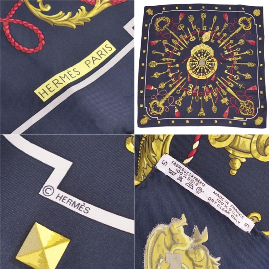 【極美品✨️】HERMES エルメス カレ90 スカーフ シルク 鍵柄 スタッズ 楽天市場】エルメス カレ90 LES CLES THE KEYS RARE 鍵柄
