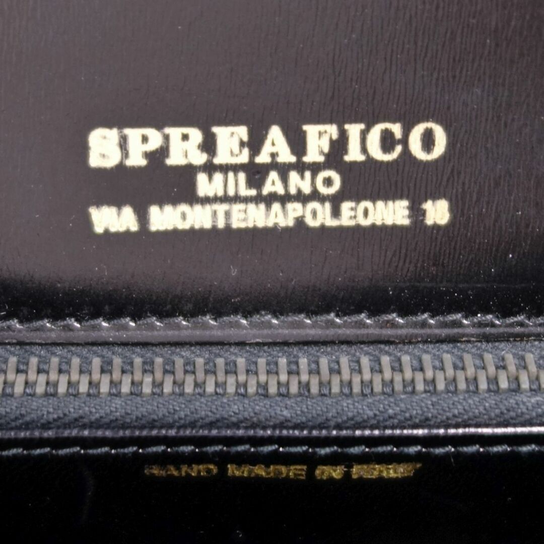 美品 スプレアフィコ SPREAFICO バッグ ハンドバッグ シャイニー 美品 スプレアフィコ SPREAFICO バッグ ハンドバッグ シャイニー