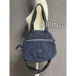 キプリング(kipling)のキプリング KIPING トートバッグ ショルダーバッグ　チャーム付　2WAY(ショルダーバッグ)