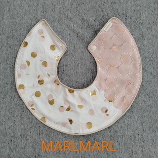 MARLMARL - 新生児半袖短肌着50-60　スタイ　４点セット