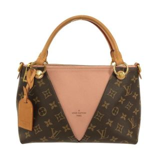 ルイヴィトン(LOUIS VUITTON)のLOUIS VUITTON(ルイヴィトン) トートバッグ モノグラム VトートBB M43967 ローズプードル モノグラム･キャンバス、グレインカーフレザー（皮革の種類：牛革）トリミング：レザー(皮革の種類：牛革)ライニング：マイクロファイバー(トートバッグ)