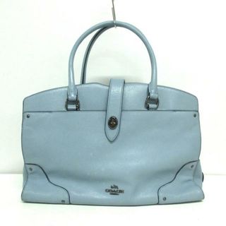 コーチ(COACH)のCOACH(コーチ) ハンドバッグ マーサーサッチェルグレインレザー 37167 ライトブルー レザー(ハンドバッグ)