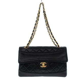 シャネル(CHANEL)のCHANEL(シャネル) ショルダーバッグ レディース マトラッセ 黒 ココマーク/チェーンショルダー/ゴールド金具 ラムスキン(ショルダーバッグ)