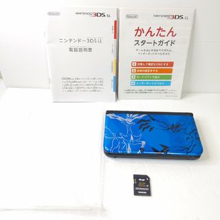 ニンテンドー3DS(ニンテンドー3DS)のNintendo　ニンテンドー3DSLL ゼルネアス　イベルタルブルー　美品(携帯用ゲーム機本体)