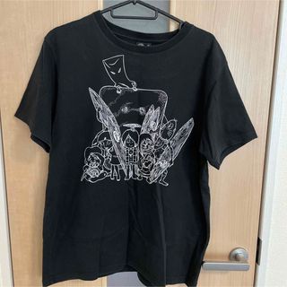 XLサイズ　ナミタツ　波達　ゲゲゲの鬼太郎　黒　半袖Tシャツ(Tシャツ/カットソー(半袖/袖なし))