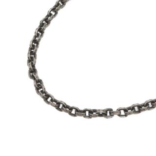 クロムハーツ(Chrome Hearts)のCHROME HEARTS クロムハーツ PAPER CHAIN 18 ペーパーチェーン18inch シルバーネックレス シルバー(ネックレス)