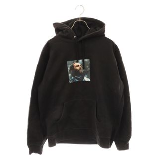 シュプリーム(Supreme)のSUPREME シュプリーム 18AW MARVIN GAYE HOODED SWEATSHIRT マーヴィン・ゲイ スウェット プルオーバーパーカー ブラック(パーカー)