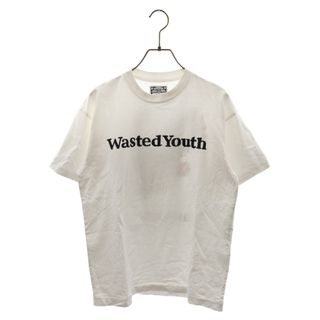 WASTED YOUTH ウェイステッドユース EAGLE TEE Verdy イーグル ヴェルディ プリント コットン 半袖Tシャツ カットソー ホワイト WY25TE006(Tシャツ/カットソー(半袖/袖なし))