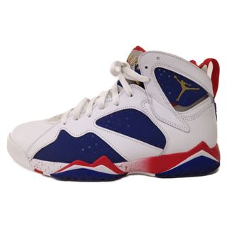 ナイキ(NIKE)のNIKE ナイキ AIR JORDAN 7 RETRO TINKER ALTERNATE エアジョーダン ハイカットスニーカー ティンカー ホワイト US9/27cm 304775-123(スニーカー)