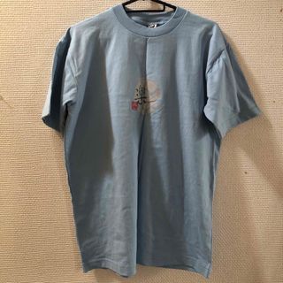 未使用タグ無し和柄TシャツブルーグレーM(Tシャツ/カットソー(半袖/袖なし))