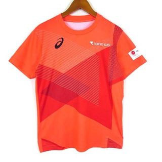 アシックス(asics)のアシックス 東京オリンピック TOKYO GAS Tシャツ ロゴ 半袖 XS(その他)