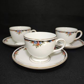 ウェッジウッド(WEDGWOOD)のウェッジウッド　オズボーン　カップ＆ソーサー　３客(食器)