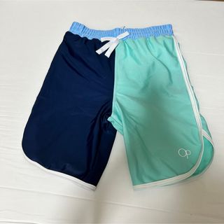 オーシャンパシフィック(OCEAN PACIFIC)の新品　オーシャンパシフィック　OP 水着　スイムウェア　ブルー　グリーン　120(水着)