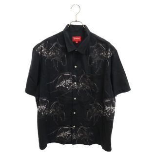 シュプリーム(Supreme)のSUPREME シュプリーム 21SS Beetle S/S Shirt ビートルデザイン ポケット付き 半袖シャツ ブラック(シャツ)