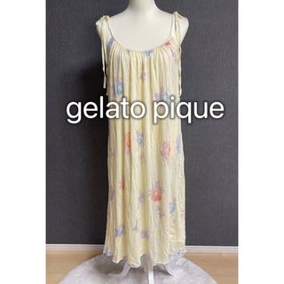 ジェラートピケ  gelato piqueワンピース　ルームキャミワンピース