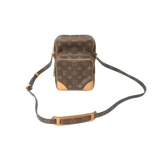 ルイヴィトン(LOUIS VUITTON)の極美品 LOUIS VUITTON ルイヴィトン アマゾン ショルダーバッグ モノグラム M45236 ブラウン 中古 64214(ハンドバッグ)