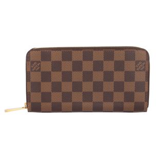 ルイヴィトン(LOUIS VUITTON)のルイヴィトン ジッピー ダミエ 長財布 ダミエキャンバス N41661 レディース LOUIS VUITTON  中古(財布)