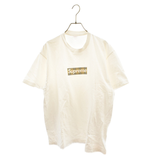 シュプリーム(Supreme)のSUPREME シュプリーム 22SS×Burberry Burberry Box Logo Tee シュプリーム バーバリー ボックスロゴ クルーネック 半袖Tシャツ ホワイト(Tシャツ/カットソー(半袖/袖なし))