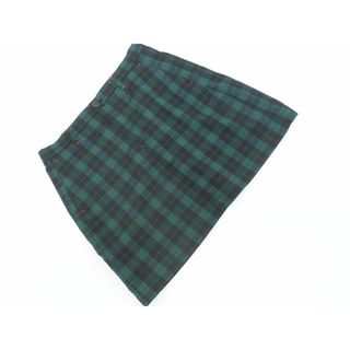 Columbia - Columbia コロンビア Argonne Skirt アルゴンヌ チェック Aライン 台形 スカート sizeM/黒ｘ緑 ■■ レディース