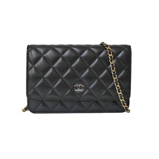 シャネル(CHANEL)のシャネル マトラッセ ショルダーバッグ キャビアスキン ブラック レディース CHANEL  中古(ショルダーバッグ)