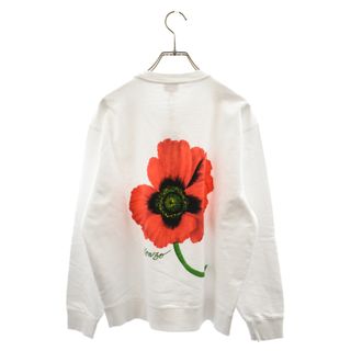 ケンゾー(KENZO)のKENZO ケンゾー 21AW POPPY Print Cotton Sweatshirt ポピー プリント コットン スウェット ホワイト FC62SW0164MF(スウェット)