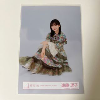 サクラザカフォーティシックス(櫻坂46)の櫻坂46 遠藤理子 生写真(アイドルグッズ)