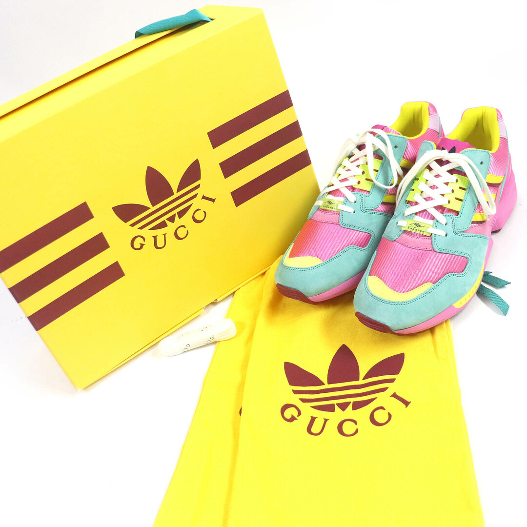 adidas - 未使用品□adidas アディダス GUCCI グッチ 721936 TORSION ZX8000 ローカットスニーカー ピンク系 29.5 箱・保存袋付き イタリア製 メンズの通販 by 衣類&ブランドリサイクル GREEN ラクマ店【12/28~1/5年末年始休業】|アディダスならラクマ adidas - 未使用品□adidas アディダス GUCCI グッチ 721936 TORSION ZX8000 ローカットスニーカー ピンク系 29.5 箱・保存袋付き イタリア製 メンズの通販 by 衣類&ブランドリサイクル GREEN ラクマ店【12/28~1/5年末年始休業】|アディダスならラクマ